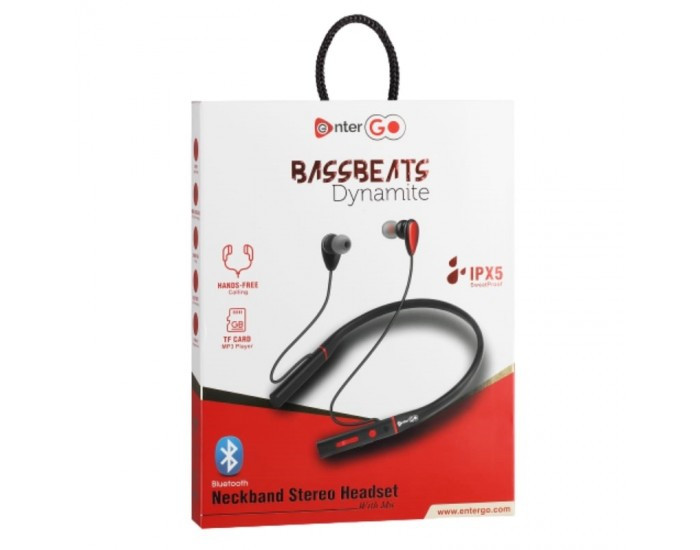ENTERGO BLUETOOTH NECKBAND EARPHONE DYNAMITE