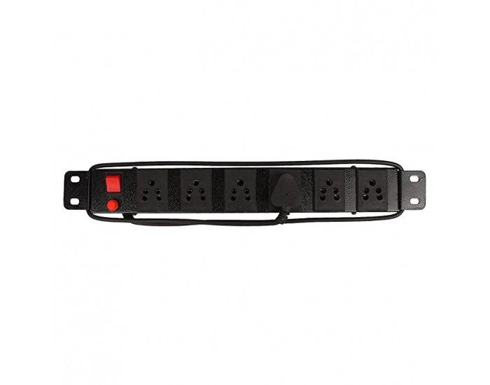 RACK PDU 6 SOCKET WITH 1 SWITCH 1.5M CABLE 5APM