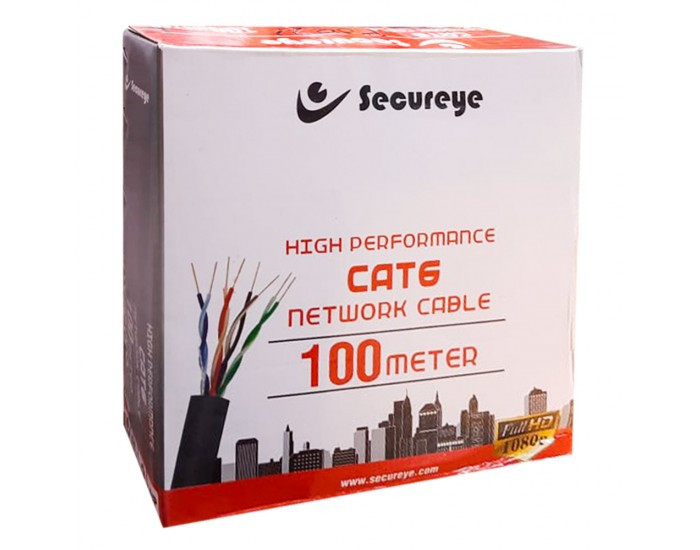 SECUREYE LAN CABLE CAT6 100M (COPPER)