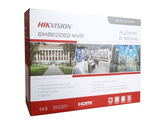 HIKVISION IP NVR 32CH (DS 7632NXI K2) WITH ACUSENSE 4K
