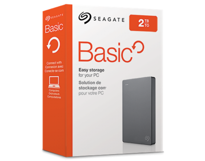 SEAGATE EXTERNAL HARD DISK 2TB BASIC 2.5”