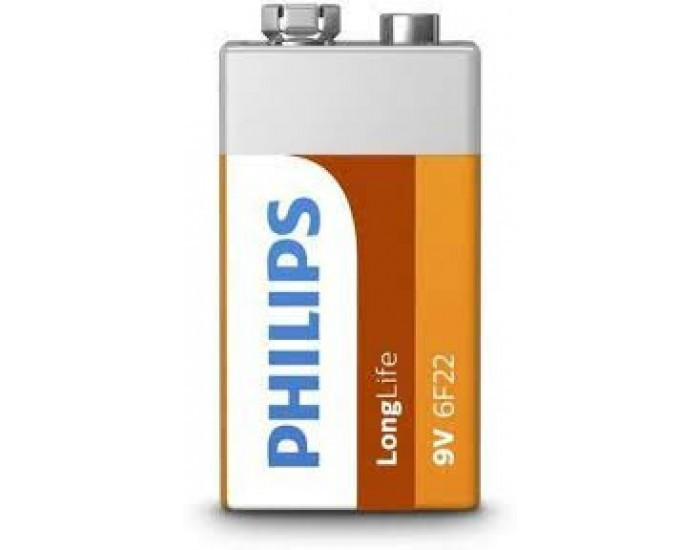 PHILIPS 9V BATTERY (6F22M)