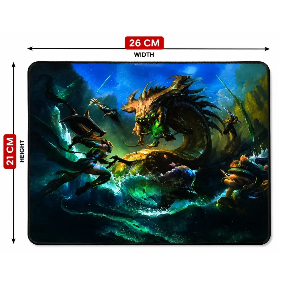 Mouse Pad Gaming 10" x 8" Dragon