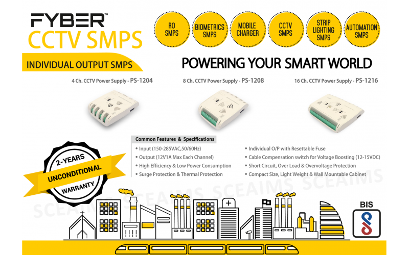 FYBER POWER SUPPLY 8CH (FYUS-61)