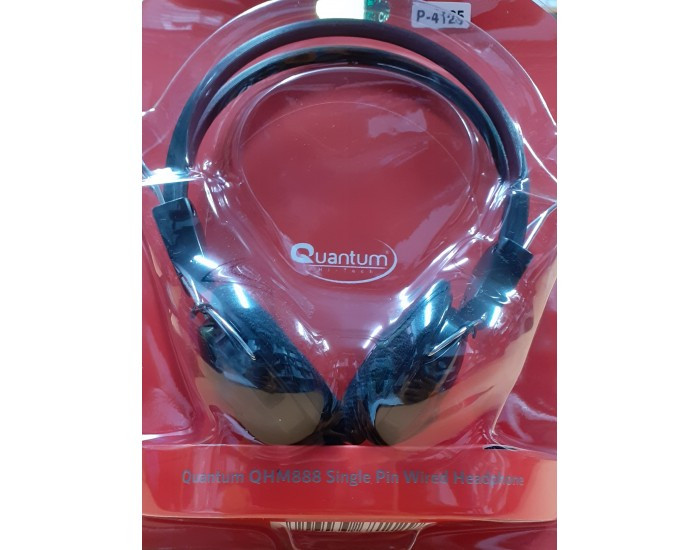QUANTUM WIRED HEADPHONE QHM888 (SINGLE PIN)
